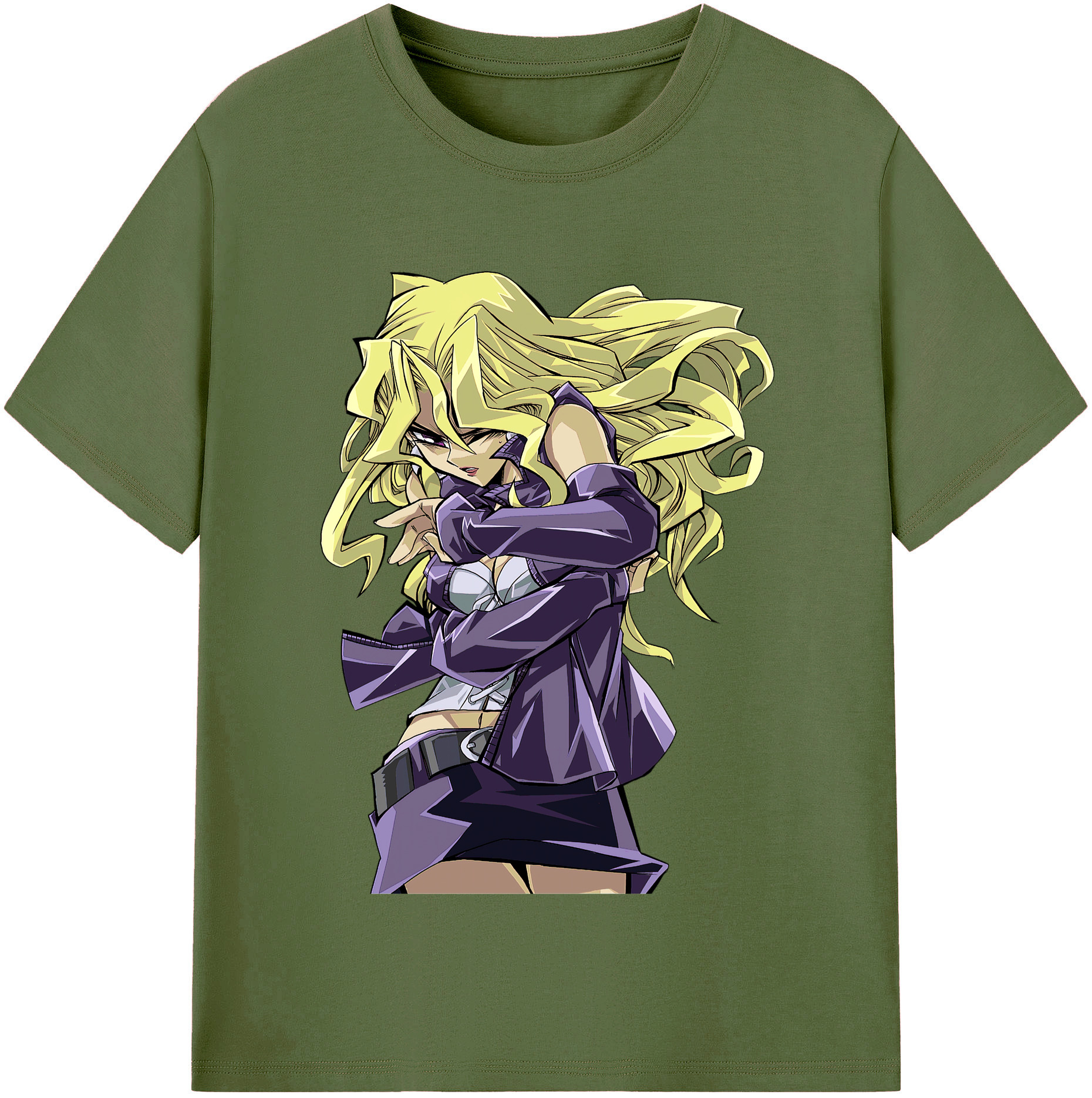 （画像用） 遊☆戯☆王 Yu-Gi-Oh! 綿100％半袖Tシャツ（フロントプリント）